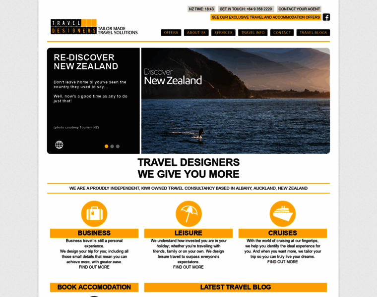 Traveldesigners.co.nz thumbnail