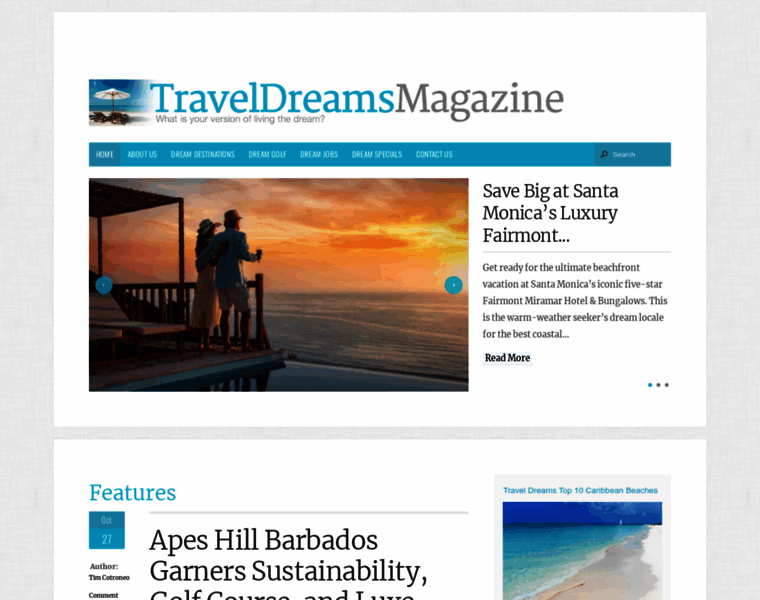 Traveldreamsmagazine.com thumbnail