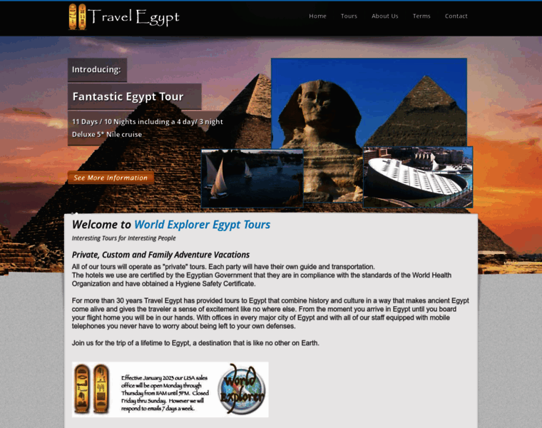 Travelegypt.com thumbnail