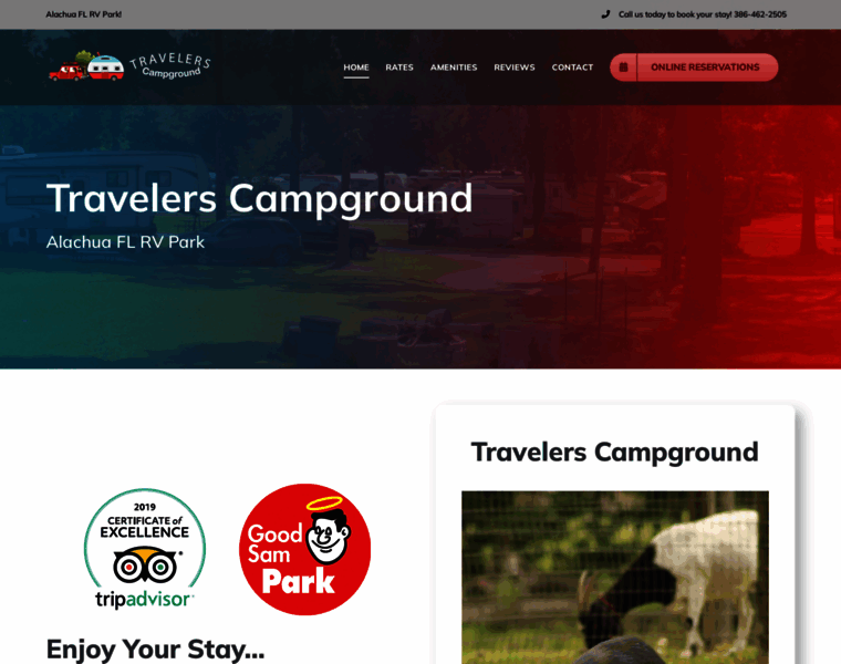 Travelerscampground.com thumbnail