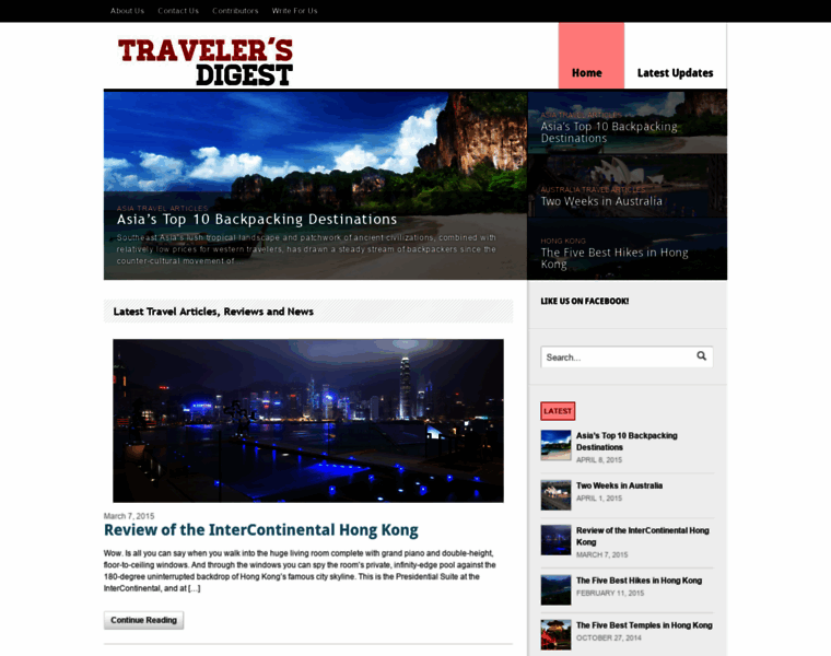 Travelersdigest.com thumbnail