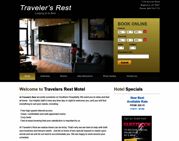 Travelersrestla.com thumbnail