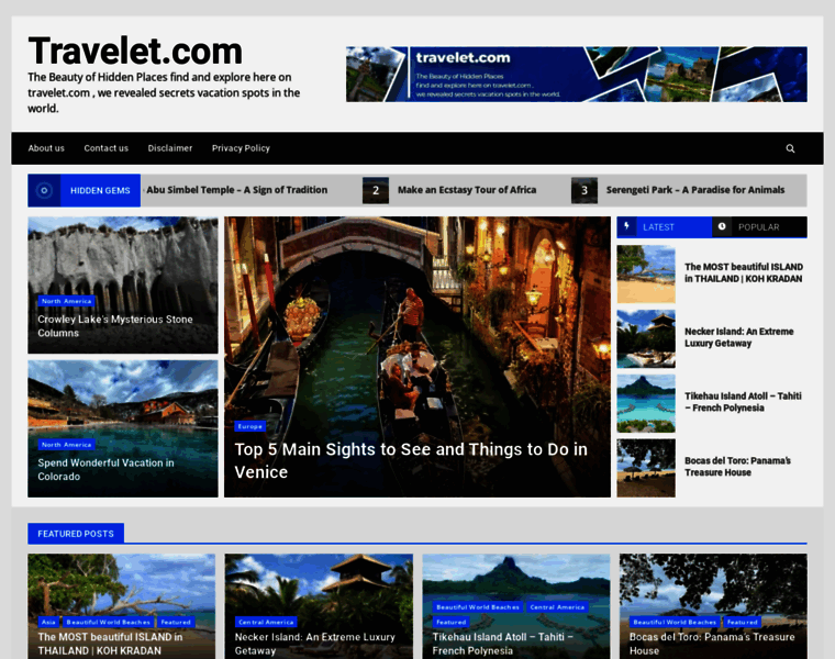 Travelet.com thumbnail