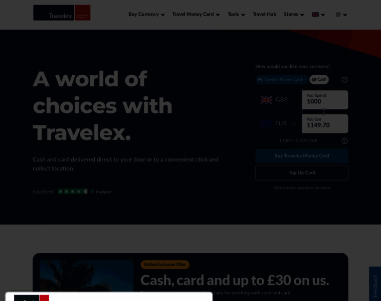 Travelex.co.uk thumbnail
