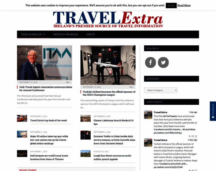 Travelextra.ie thumbnail