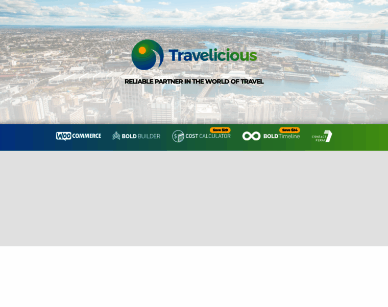 Travelicious.bold-themes.com thumbnail