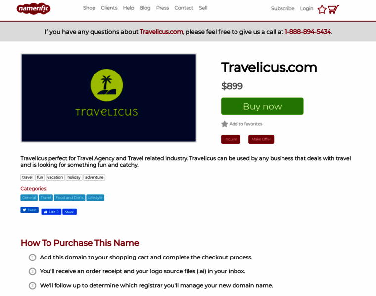 Travelicus.com thumbnail