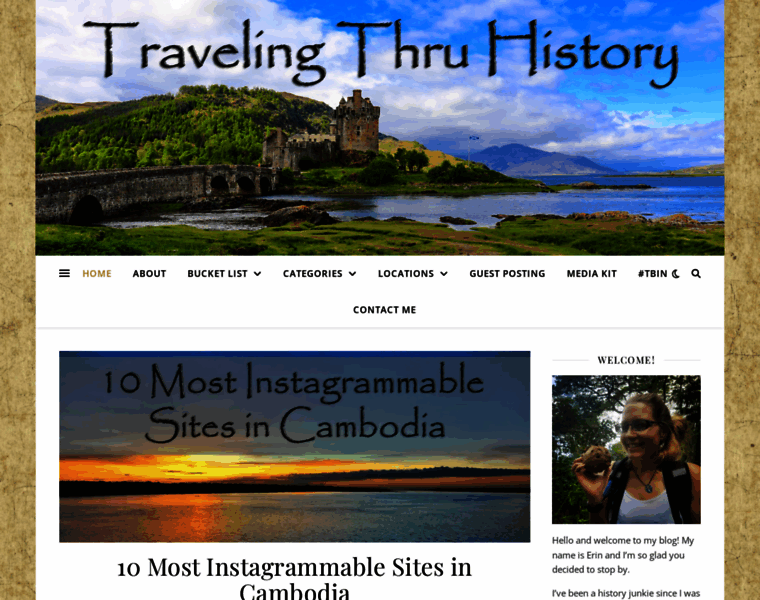 Travelingthruhistory.com thumbnail