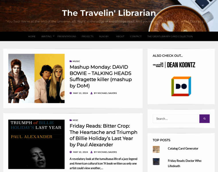 Travelinlibrarian.info thumbnail