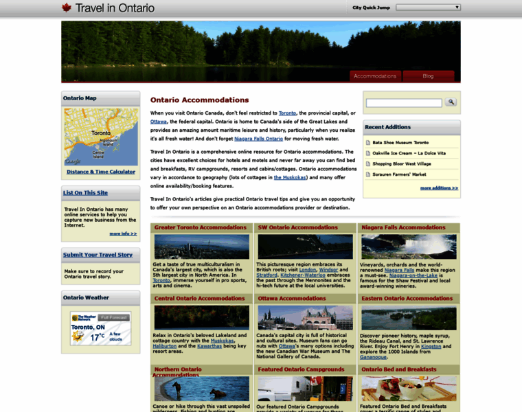 Travelinontario.com thumbnail