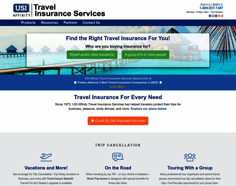 Travelinsuranceservices.com thumbnail