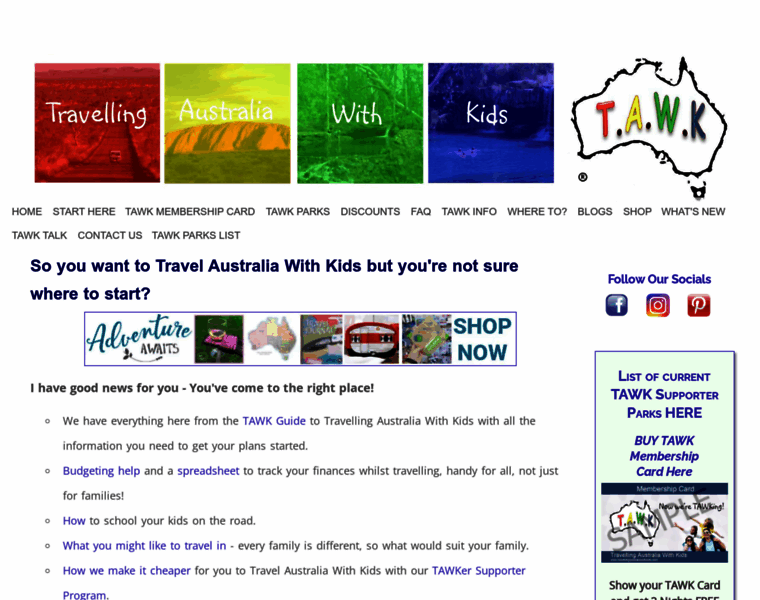 Travellingaustraliawithkids.com thumbnail