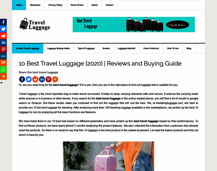 Travellingluggage.com thumbnail