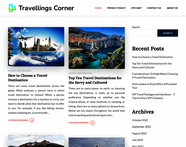 Travellingscorner.com thumbnail