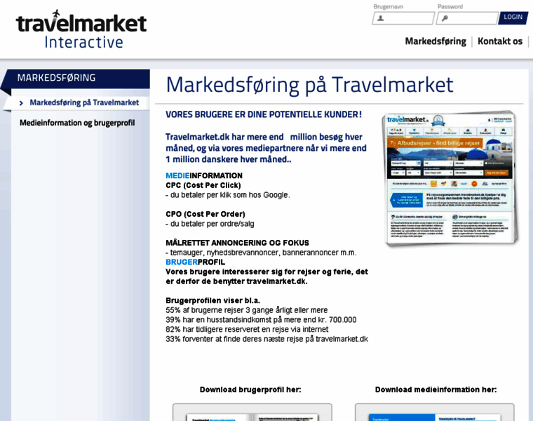 Travelmarket-interactive.dk thumbnail