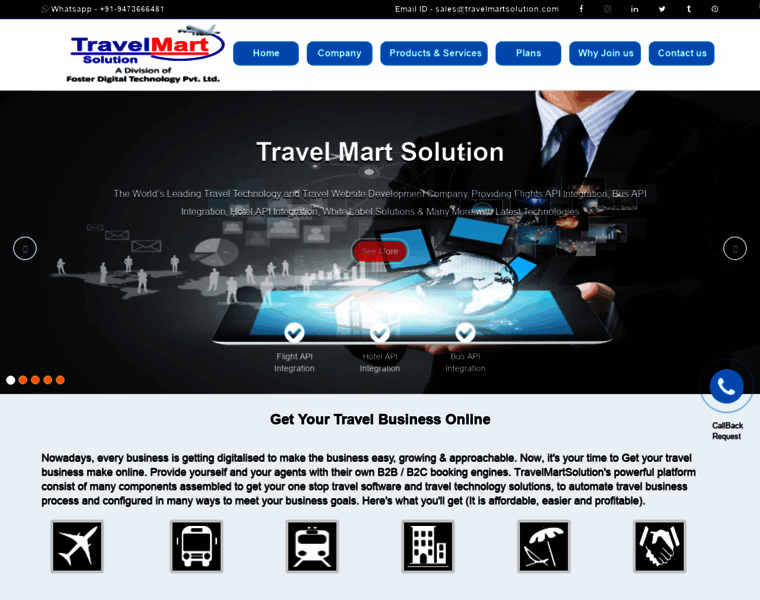 Travelmartsolution.com thumbnail