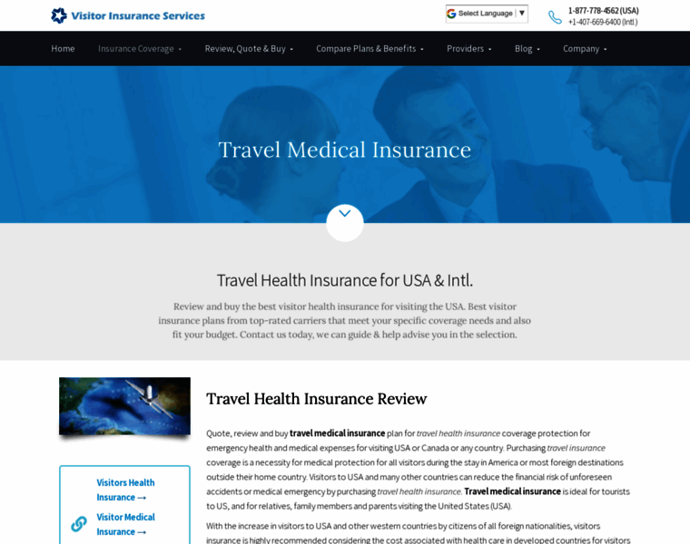 Travelmedicalinsurance.net thumbnail