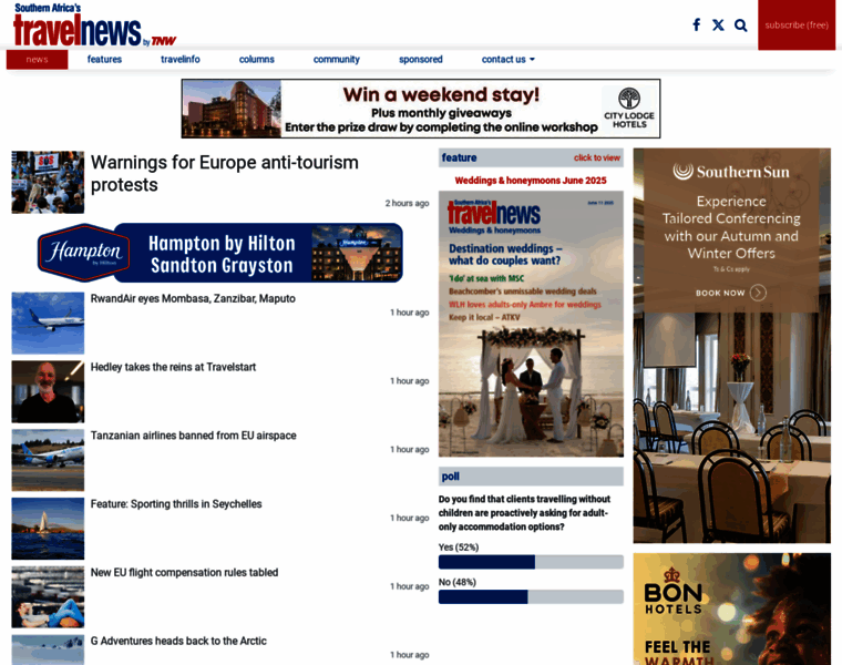 Travelnews.co.za thumbnail Travelnews.co.za thumbnail