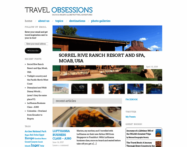 Travelobsessions.com.au thumbnail