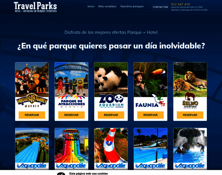 Travelparks.com thumbnail