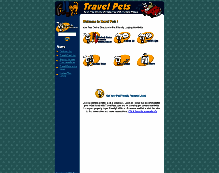 Travelpets.com thumbnail