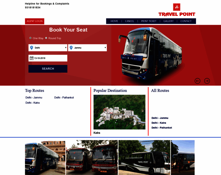 Travelpointbus.com thumbnail