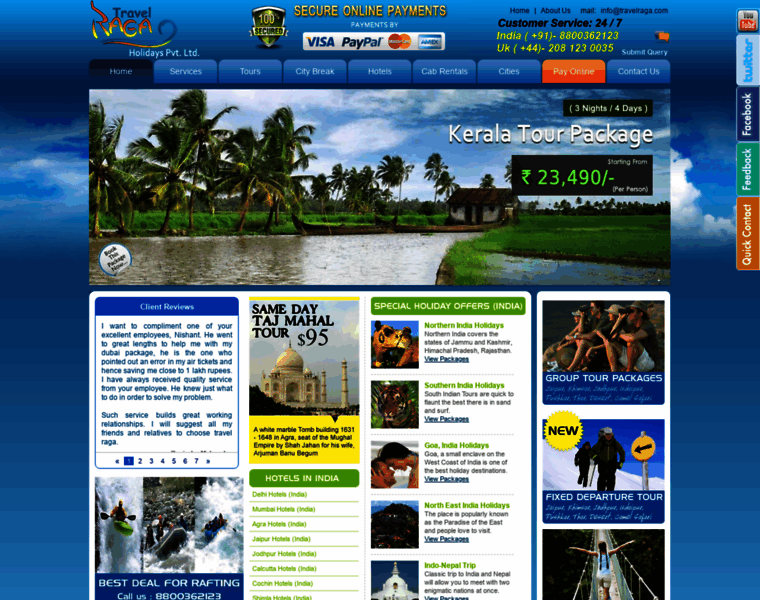 Travelraga.com thumbnail