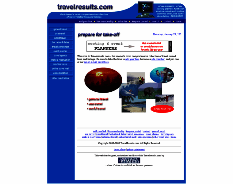 Travelresults.com thumbnail