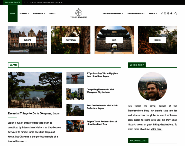 travelsewhere.net at WI. Travelsewhere - An Australian traveller ...