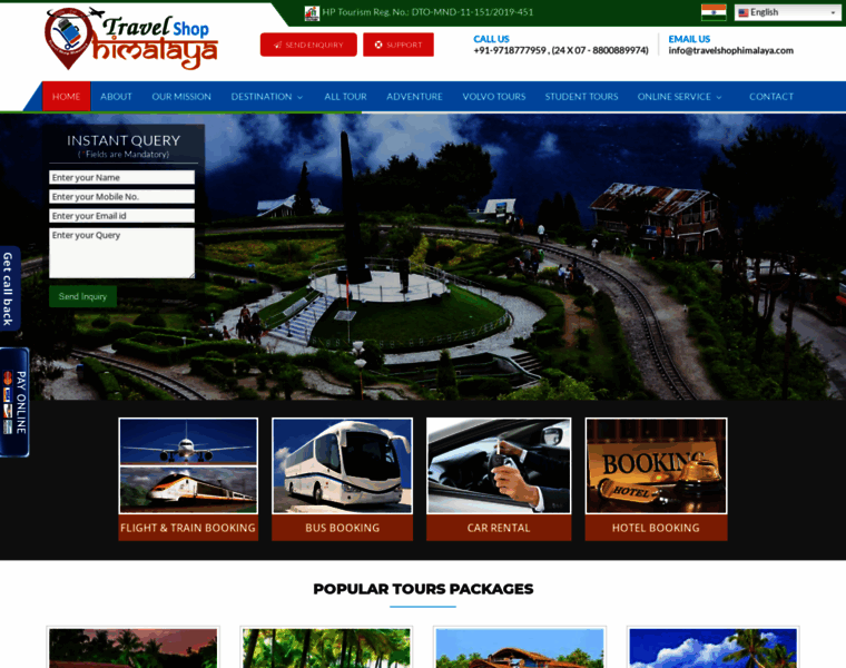 Travelshophimalaya.com thumbnail