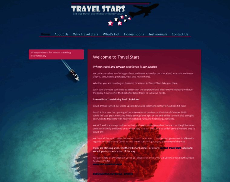 Travelstars.co.za thumbnail