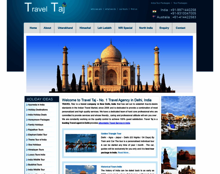Traveltaj.com thumbnail
