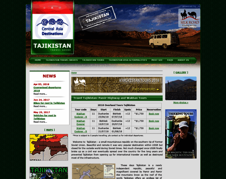 Traveltajikistan.net thumbnail