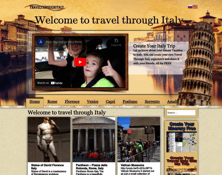 Travelthroughitaly.com thumbnail