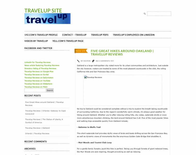 Travelup.org.uk thumbnail
