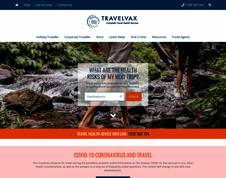 Travelvax.com.au thumbnail