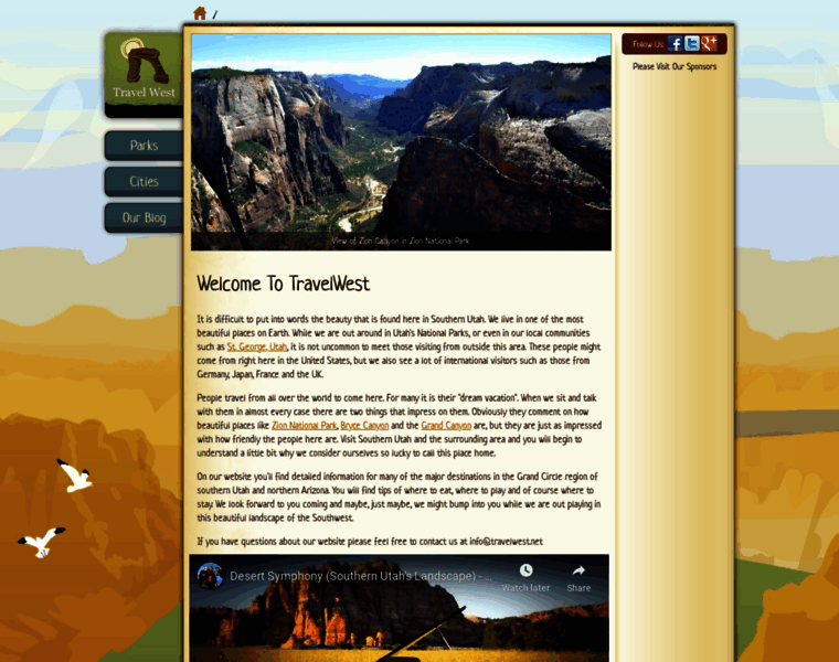 Travelwest.net thumbnail