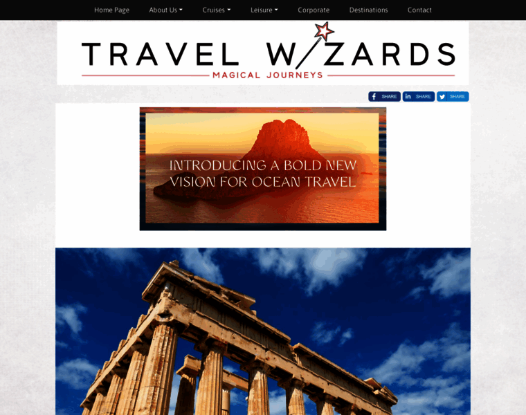 Travelwizards.com thumbnail