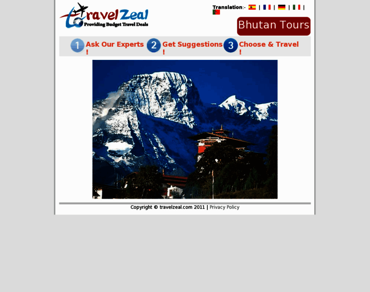 Travelzeal.com thumbnail
