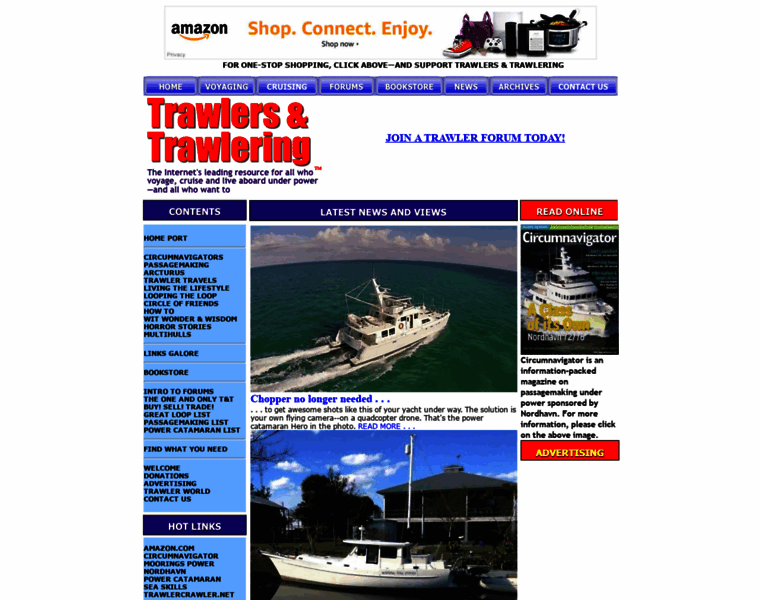 Trawlersandtrawlering.com thumbnail