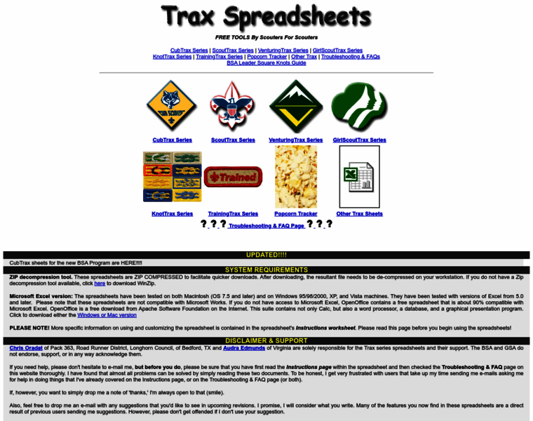 Trax.boy-scouts.net thumbnail