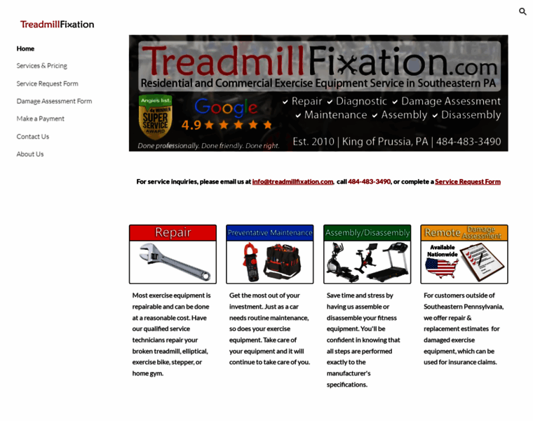 Treadmillfixation.com thumbnail