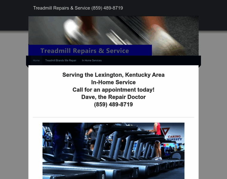 Treadmillrepairsservice.com thumbnail