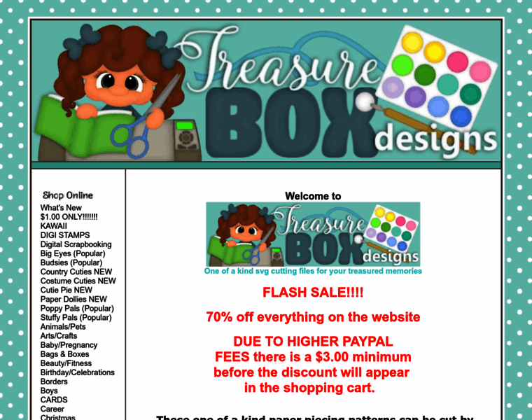Treasureboxdesigns.com thumbnail