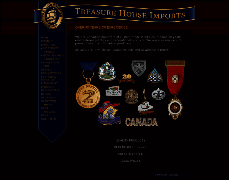 Treasurehouseimports.com thumbnail