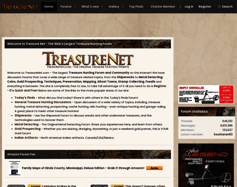 Treasurenet.com thumbnail