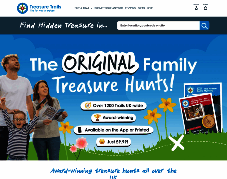 Treasuretrails.co.uk thumbnail