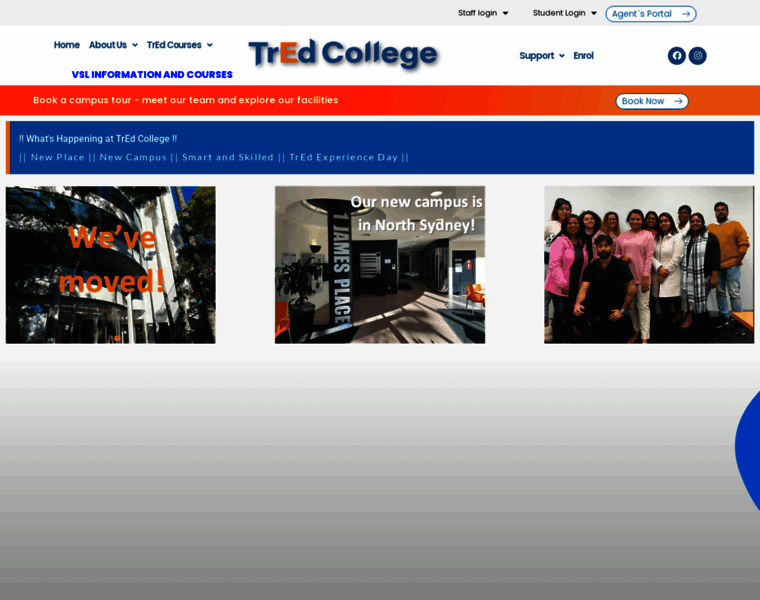 Tredcollege.edu.au thumbnail