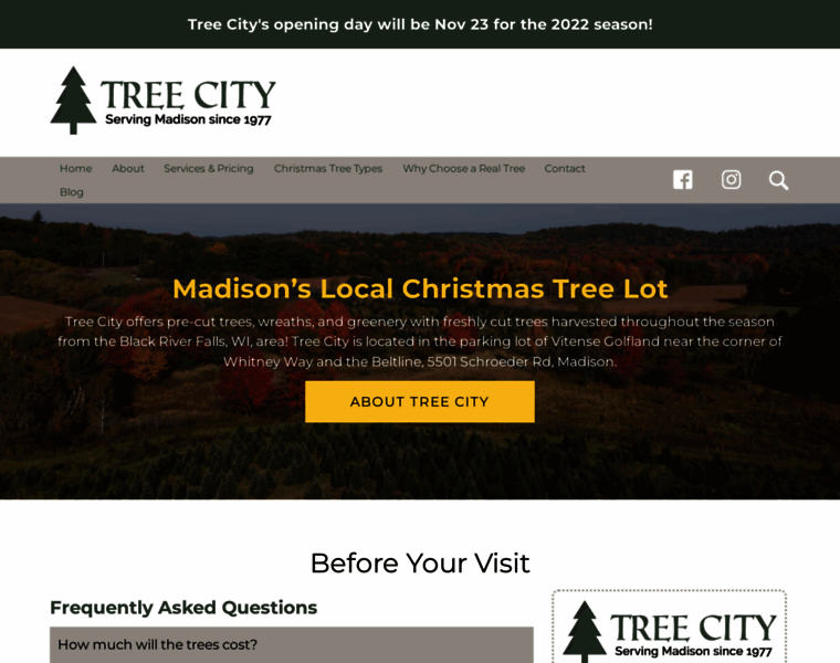 Tree-city.net thumbnail