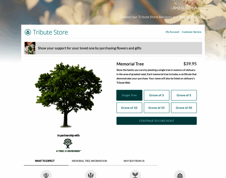 Tree.tributecenterstore.com thumbnail
